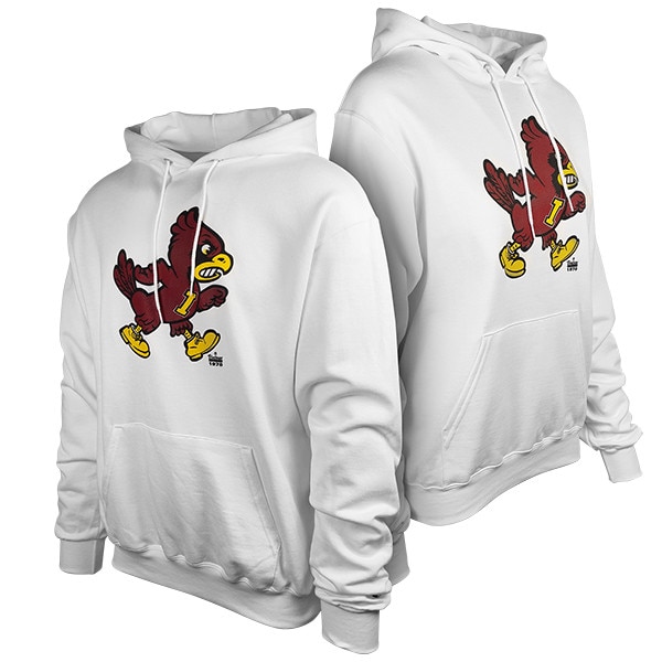 Champion® Walking Cy White Hoodie